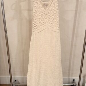Chic Cream Crochet Dress - Cleobella